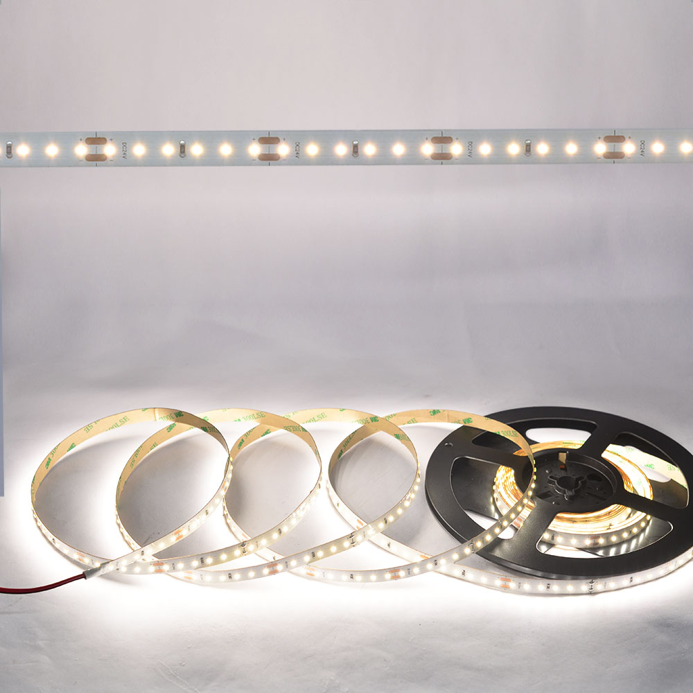 High CRI 95 2216SMD 120LEDs/M White LED Strip Lights - DC24V - 16.4ft/5m per Roll High CRI 95 2216SMD 120LEDs/M White LED Strip Lights - DC24V - 16.4ft/5m per Roll